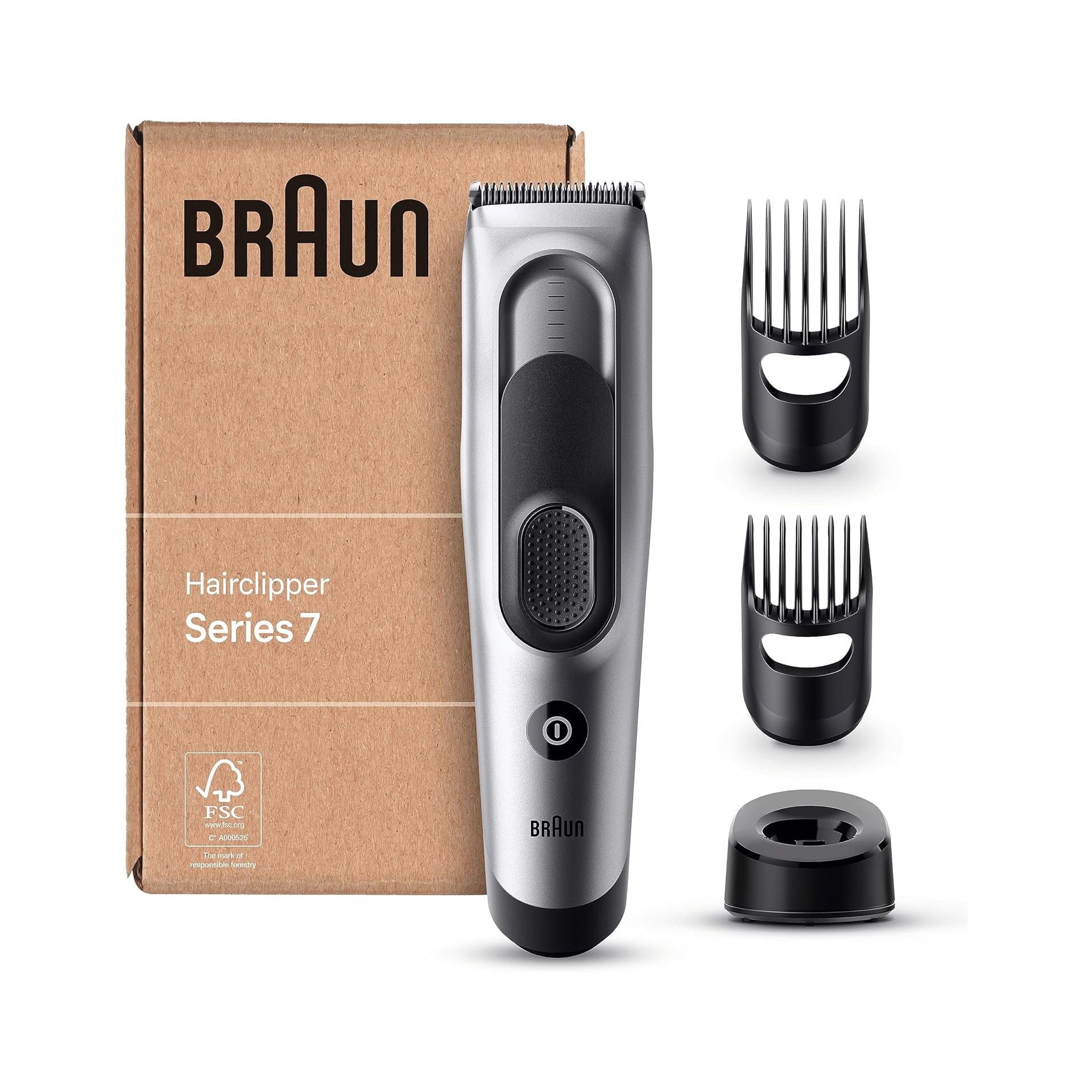 Машинка за подстригване - Braun HC7390 Series 7 17 дължини 50 min миеща се